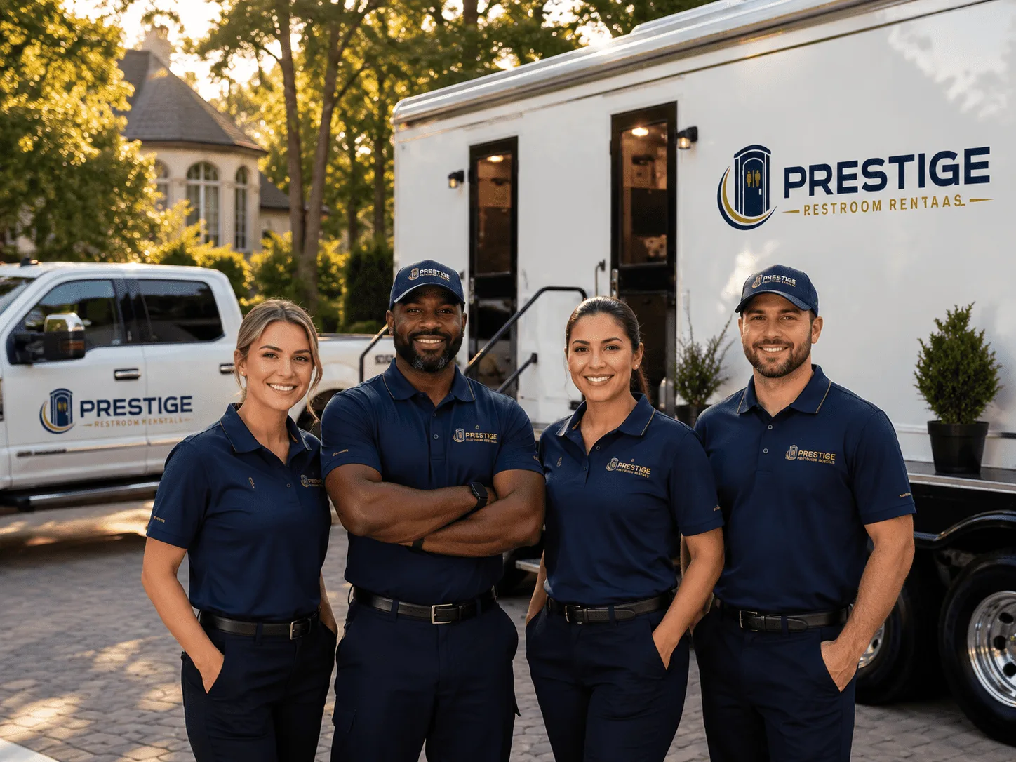 Trusted Luxury Portable Restrooms company in Ben Franklin, TX